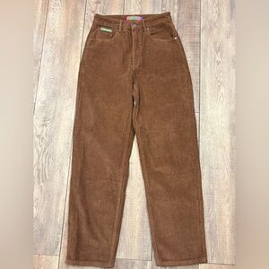 Empyre Deep Brown Corduroy Tori Pants